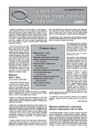Ženy, muži a věda - jednat v zájmu rovnosti