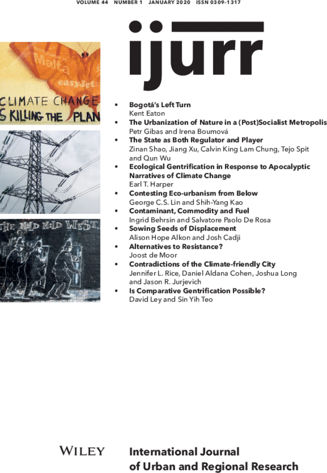 The Urbanization of Nature in a (Post)Socialist Metropolis: An Urban Political Ecology of Allotment Gardening