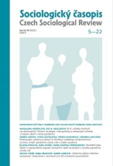 Testování psychometrických vlastností a ekvivalence české verze Škály spokojenosti se životem (SWLS) pomocí metod konfirmační faktorové analýzy, teorie odpovědi na položku a bayesovského modelování