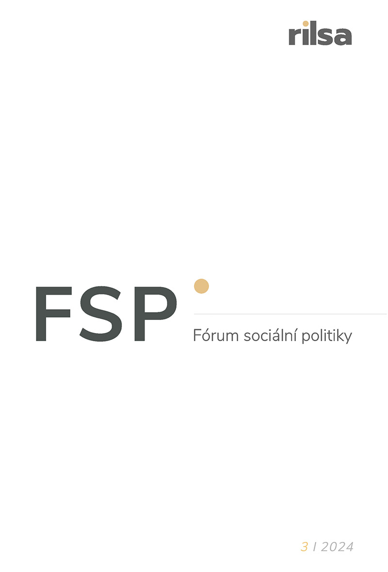 Příjmy, životní spokojenost a sociální identita českých seniorů v mezinárodním porovnání
