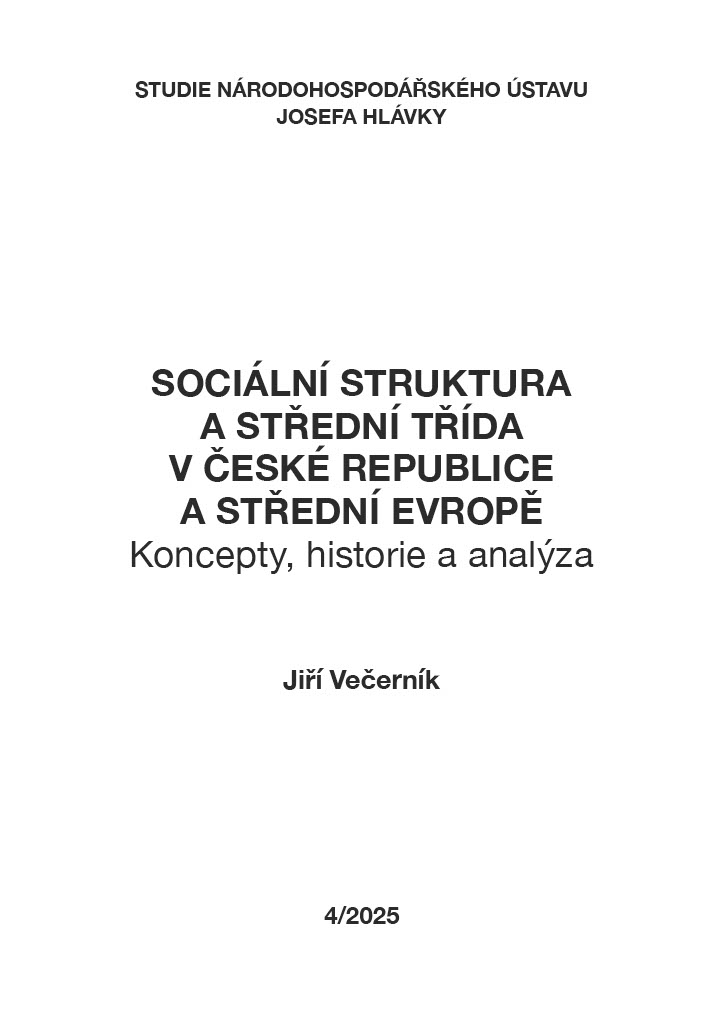 Sociální struktura a střední třída v České republice a střední Evropě
