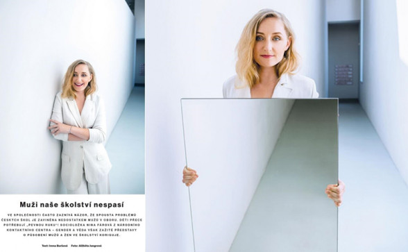 Nina Fárová pro časopis Heroine